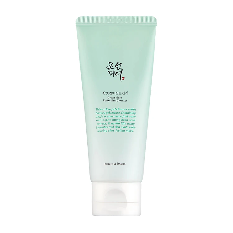 Beauty of Joseon - Green Plum Refreshing Cleanser - Odświeżający żel oczyszczający do twarzy - Zielona Śliwka - 100ml