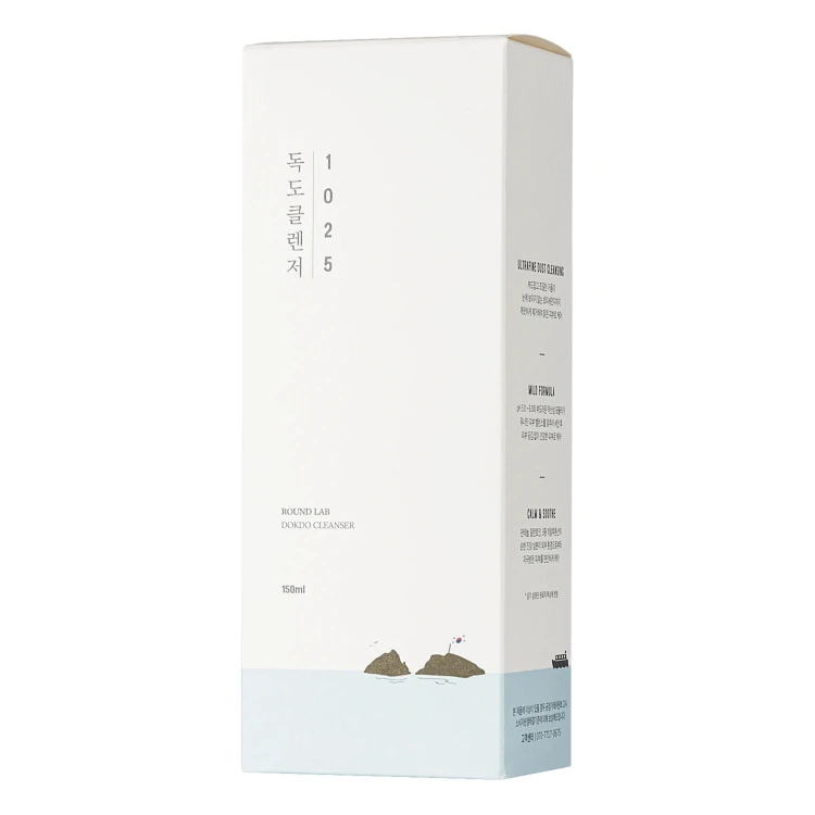 Round Lab - Renewal 1025 Dokdo Cleanser - Regenerujący Żel do Mycia Twarzy - 150ml opakowanie