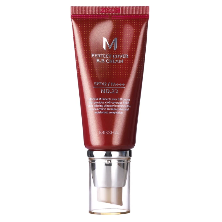 Missha - M Perfect Cover BB Cream SPF42/PA+++ - Kryjący Krem BB - No.23 Natural Beige - 50ml