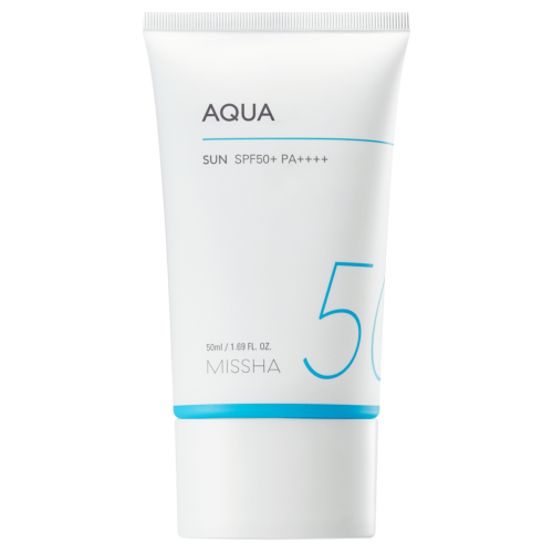 Missha - All-Around Safe Block Aqua Sun SPF50+/PA++++ - Krem z Filtrem Przeciwsłonecznym - 50ml