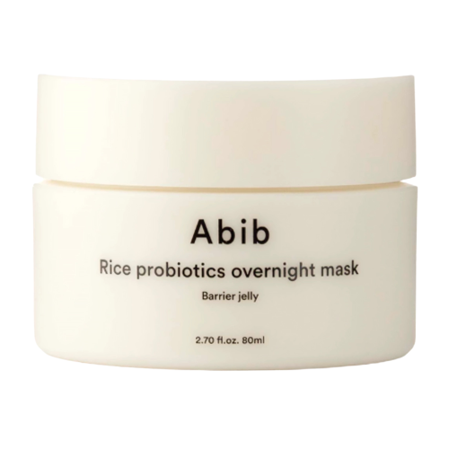 Abib - Rice Probiotics Overnight Mask Barrier Jelly - Maska na Noc z Probiotykami Ryżowymi - 80ml