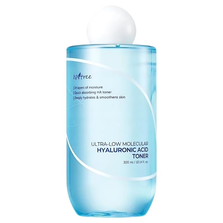 Isntree - Ultra - Low Molecular Hyaluronic Acid Toner - Tonik do Twarzy z Kwasem Hialuronowym - 300ml