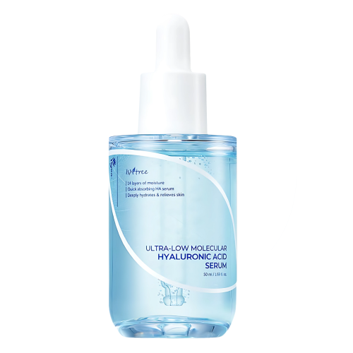Isntree - Ultra - Low Molecular Hyaluronic Acid Serum - Nawilżające Serum do Twarzy z Kwasem Hialuronowym - 50ml