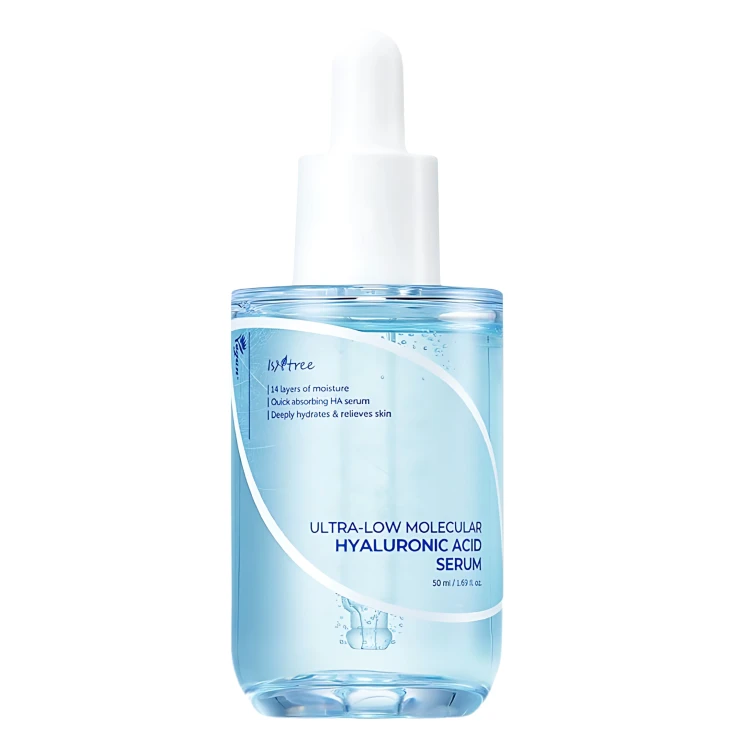 Isntree - Ultra - Low Molecular Hyaluronic Acid Serum - Nawilżające Serum do Twarzy z Kwasem Hialuronowym - 50ml