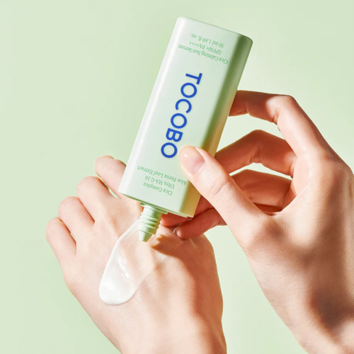 Tocobo - Cica Calming Sun Serum SPF50+ PA++++ - Serum Przeciwsłoneczne - 50ml w aranżacji
