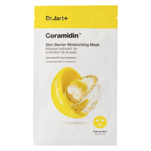 Dr.Jart+ - Ceramidin Skin Barrier Moisturizing Mask - Maseczka Nawilżająca w Płachcie do Twarzy - 22g