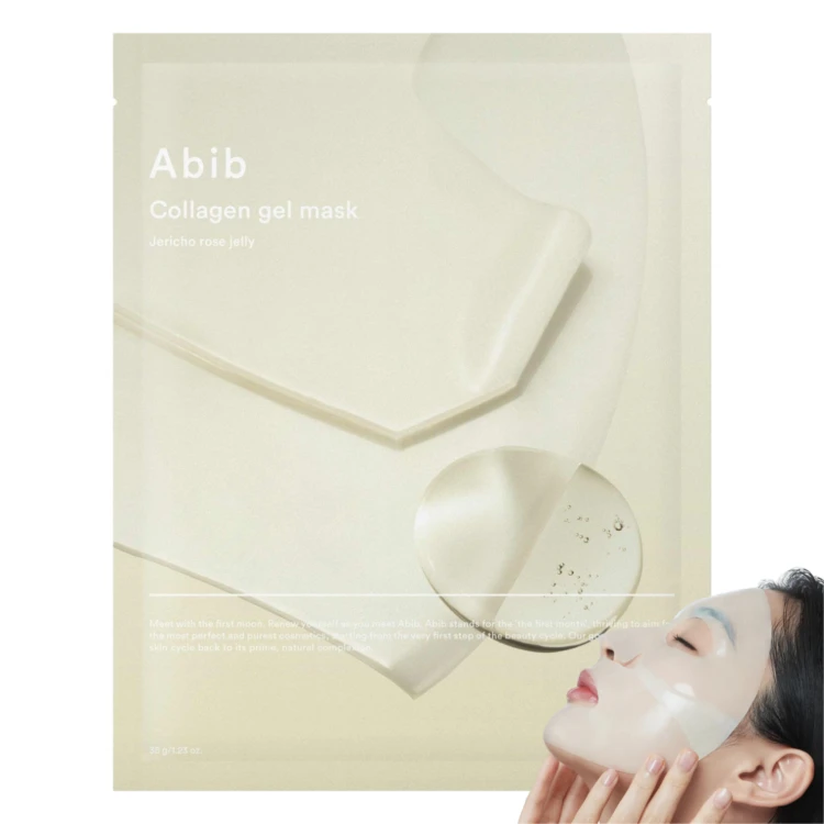 Abib - Collagen Gel Mask Jericho Rose Jelly - Kolagenowa maska w płachcie - 35g
