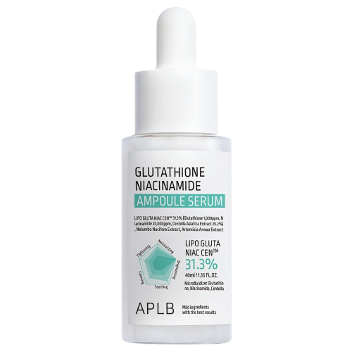 APLB - Glutathione Niacinamide Ampoule Serum - Rozjaśniające Serum do Twarzy - 40ml