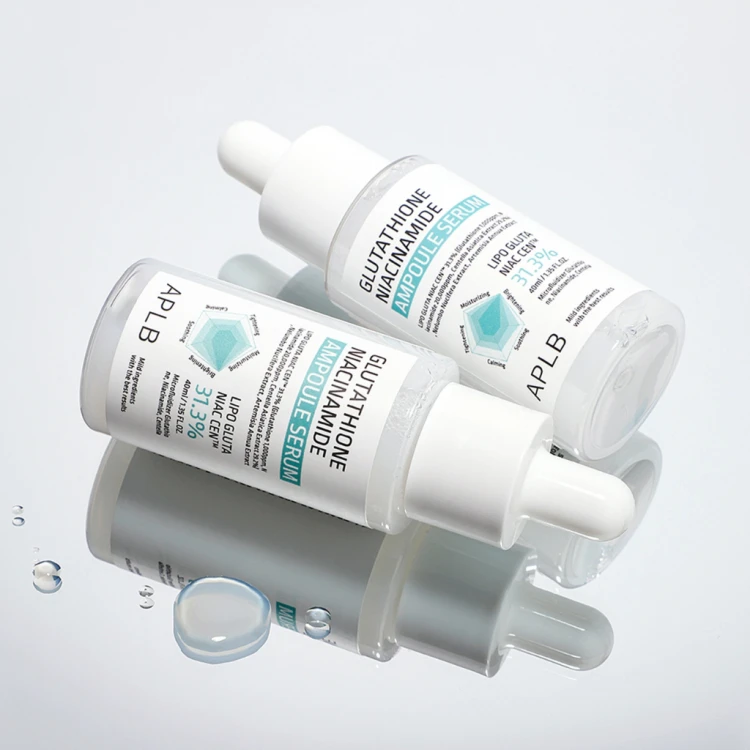 APLB - Glutathione Niacinamide Ampoule Serum - Rozjaśniające Serum do Twarzy - 40ml - w aranżacji