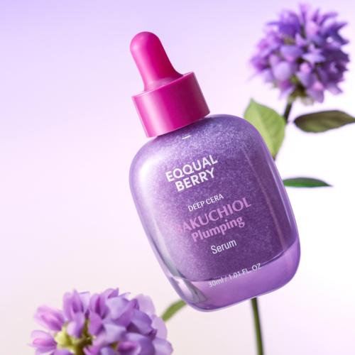 EQQUALBERRY - Bakuchiol Plumping Serum - Ujędrniająco-Nawilżające Serum z Bakuchiolem - 30ml w aranżacji